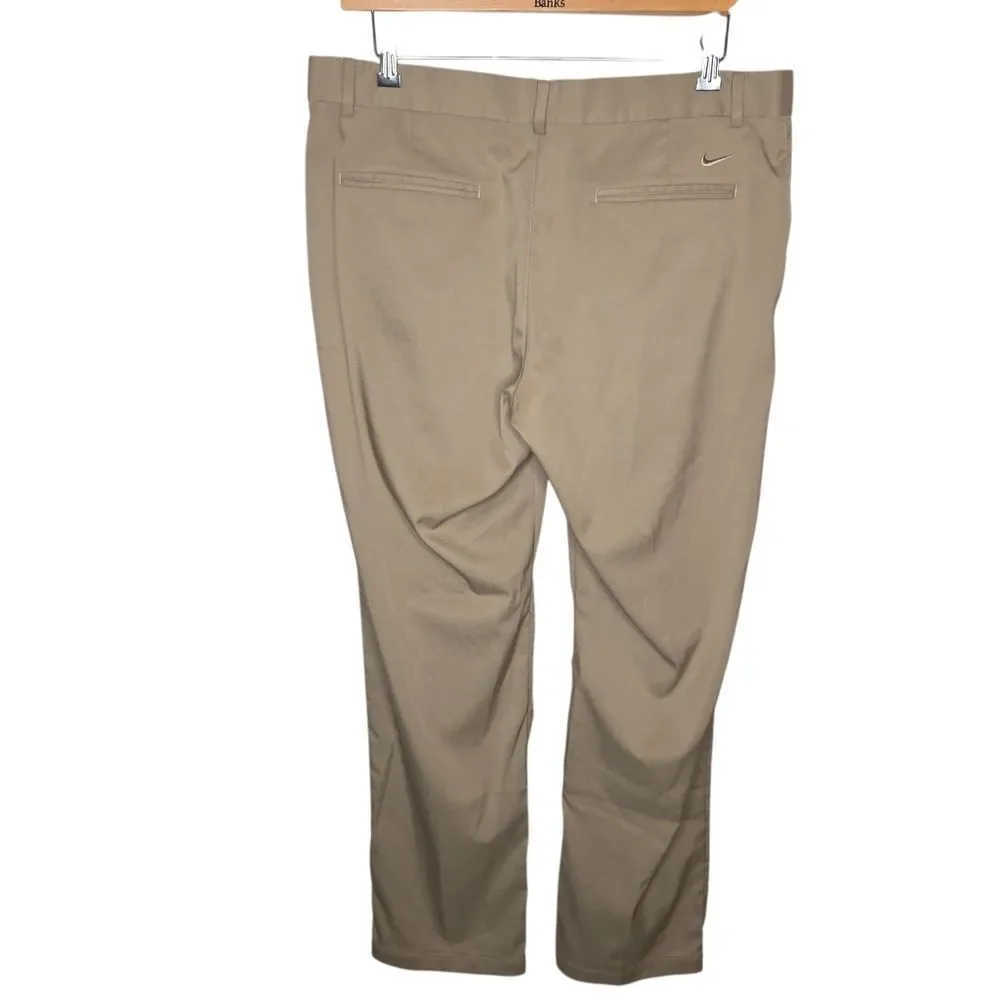 Nike Flex Core Standard Fit Golf Pants BV6065-247 Khaki Men's Size 36 x 32